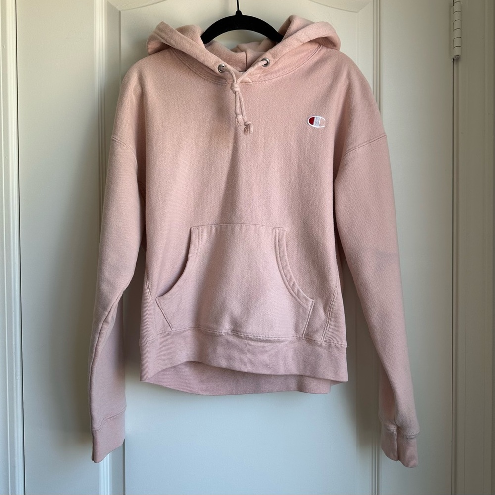 Champion Light Pink Hoodie